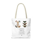 Personalised Butterfly Tote Bag — Custom Name & Collector Of Phrase Gift