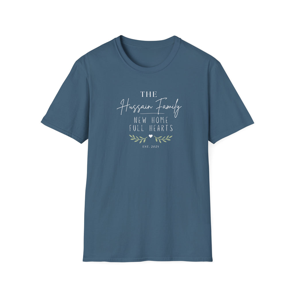 Personalised 'The [Name] Family' New Home T-Shirt | Housewarming Gift