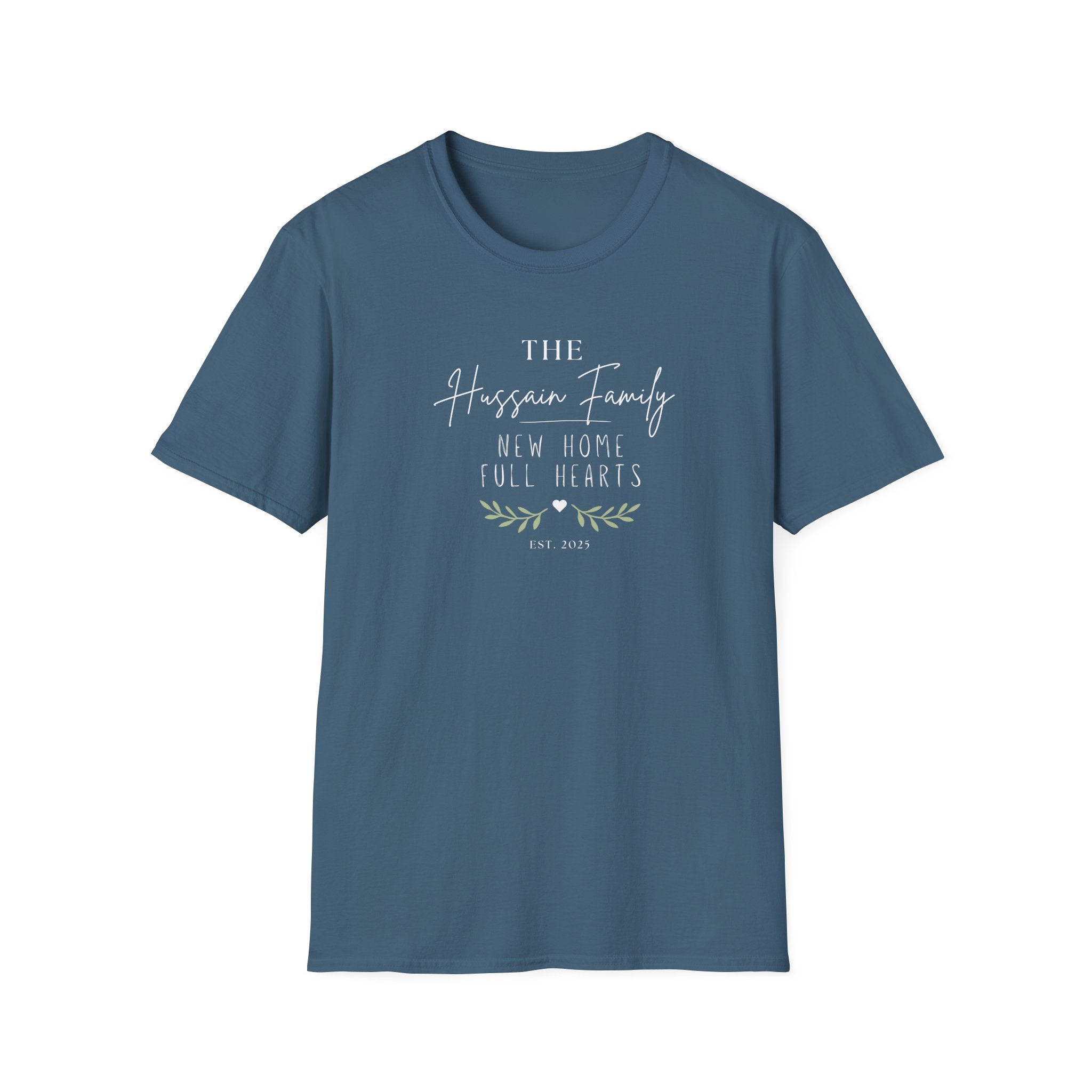 Personalised 'The [Name] Family' New Home T-Shirt | Housewarming Gift