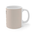 Auntie Like a Mum But Cooler Mug — Personalized 11oz Gift for Aunt, Custom Names (Isabelle • Noah)