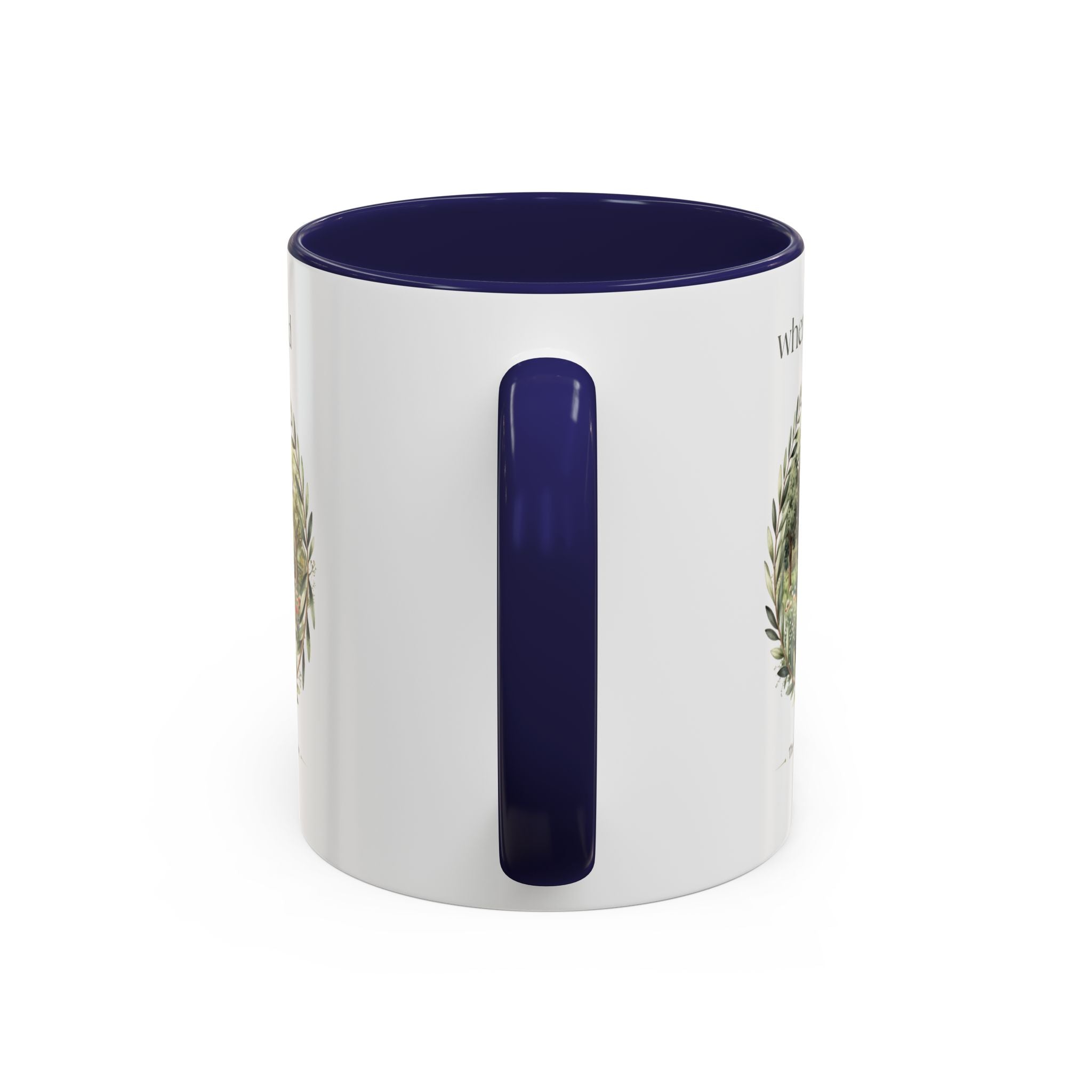 Personalised Where We Said Yes Accent Mug | Wedding Venue Keepsake Gift