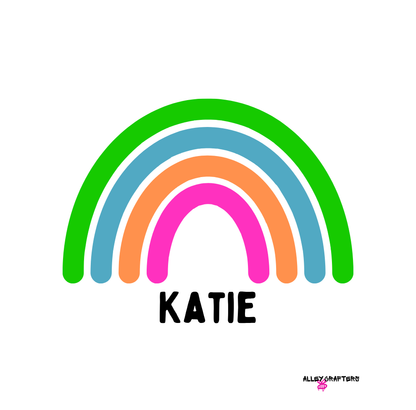 Personalised Rainbow Mug