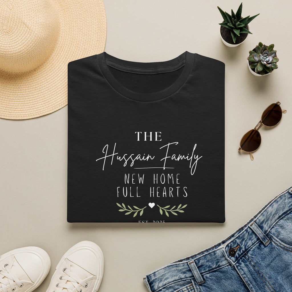 Personalised 'The [Name] Family' New Home T-Shirt | Housewarming Gift