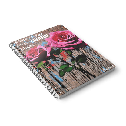 Personalised Name, 'A Notepad For Your Creative Chaos.'
