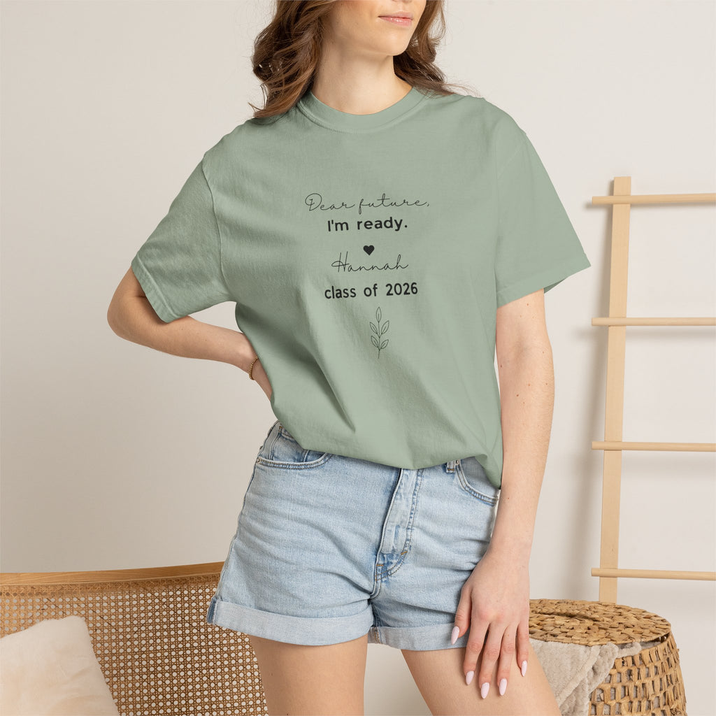 Graduation 'Dear Future, I'm Ready' T-Shirt — Class of 2026 Tee