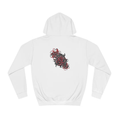 De Facto,  Hand Painted Peace Sign-  Hoodie