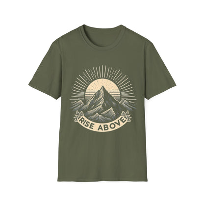 Outdoor T-Shirt - Rise Above Design