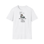 Personalised Hiking T-Shirt | Escape Plan: Hike, Coffee, Repeat