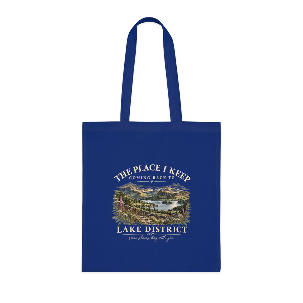 The Place I Keep Coming Back To Lake District Scenic Cotton Tote - #AlleyCrafters