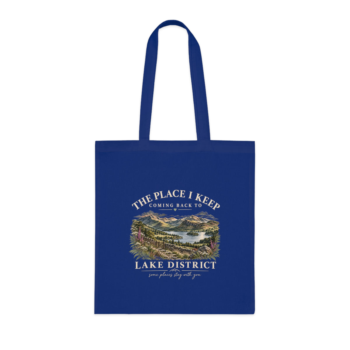 The Place I Keep Coming Back To Lake District Scenic Cotton Tote - #AlleyCrafters