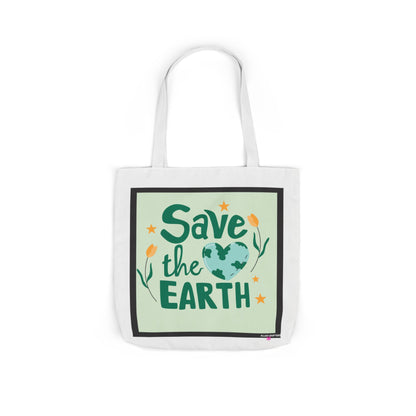 Save the Earth Design Tote Bag