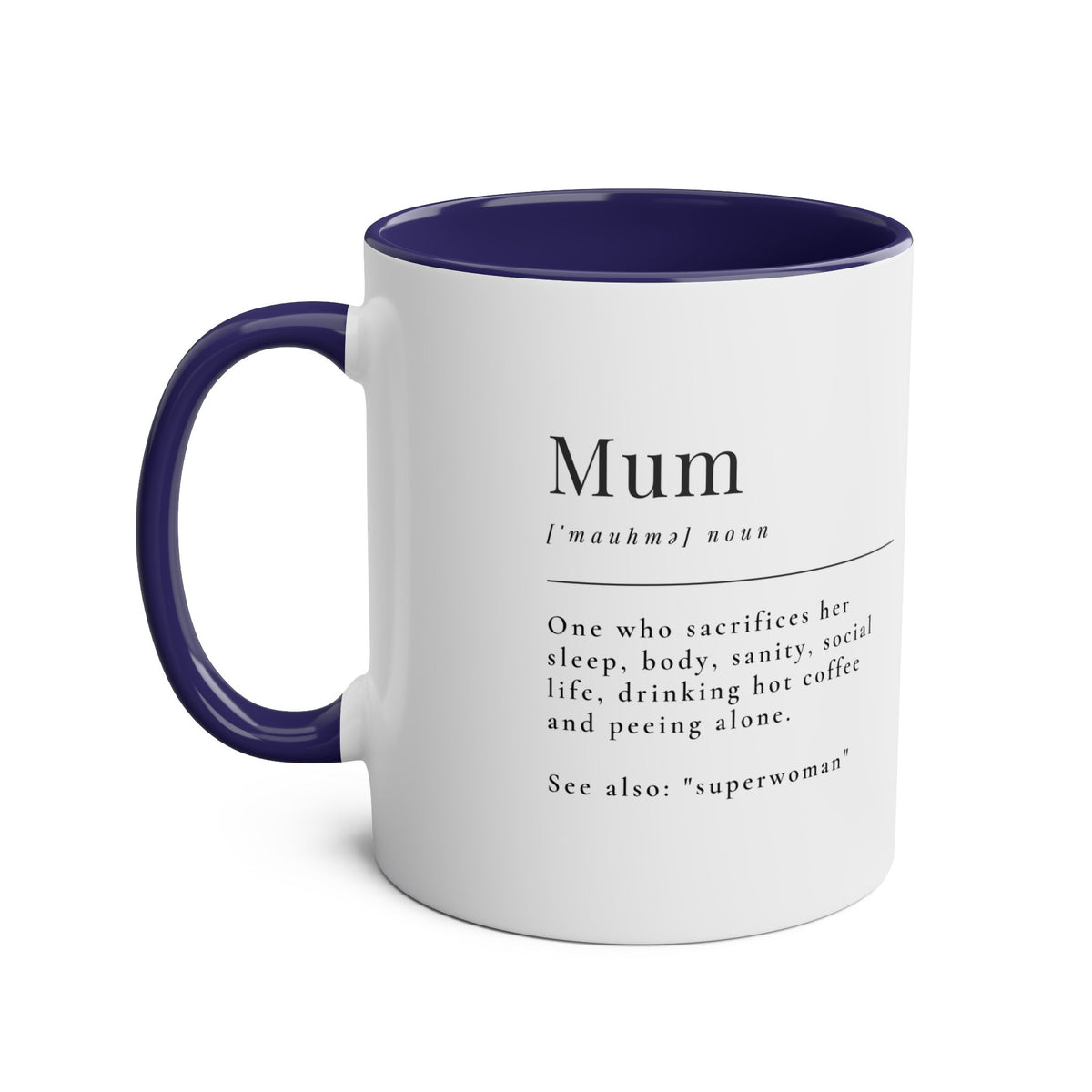 Personalised Mum Photo Mug – Funny Mum Definition Gift - #AlleyCrafters