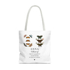 Personalised Butterfly Tote Bag — Custom Name & Collector Of Phrase Gift
