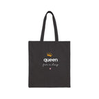Queen Everyday Canvas Tote Bag — Crown Design | Gift for Her UK