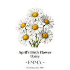 Personalised Birth Flower Mug with Name — Choose Your Birth Month - AlleyCrafters