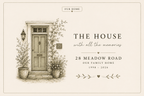Personalised House Name Canvas Print — New Home & Housewarming Gift - AlleyCrafters