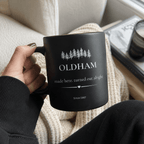 Personalised 'My Happy Place' Mug — Custom Location, Name & Year - AlleyCrafters
