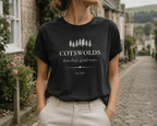 Personalised 'My Happy Place' T-Shirt — Custom Location, Name & Year - AlleyCrafters