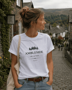 Personalised 'My Happy Place' T-Shirt — Custom Location, Name & Year - AlleyCrafters