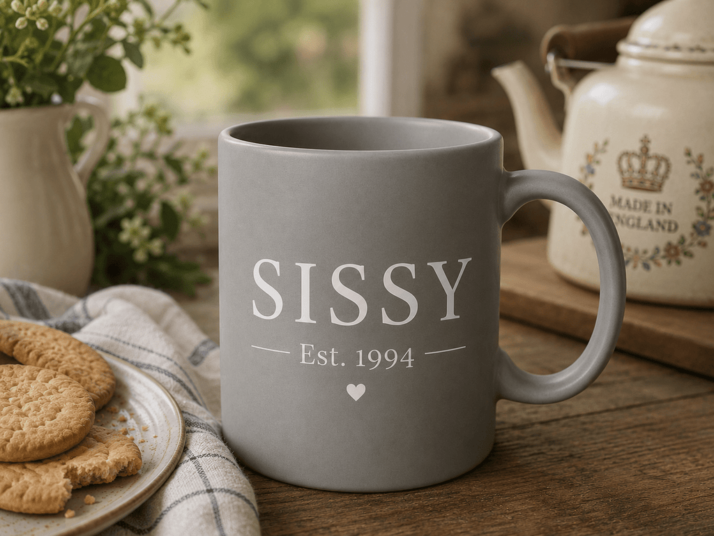 Best Friend Est. Year Mug | Personalised BFF Gift UK - AlleyCrafters