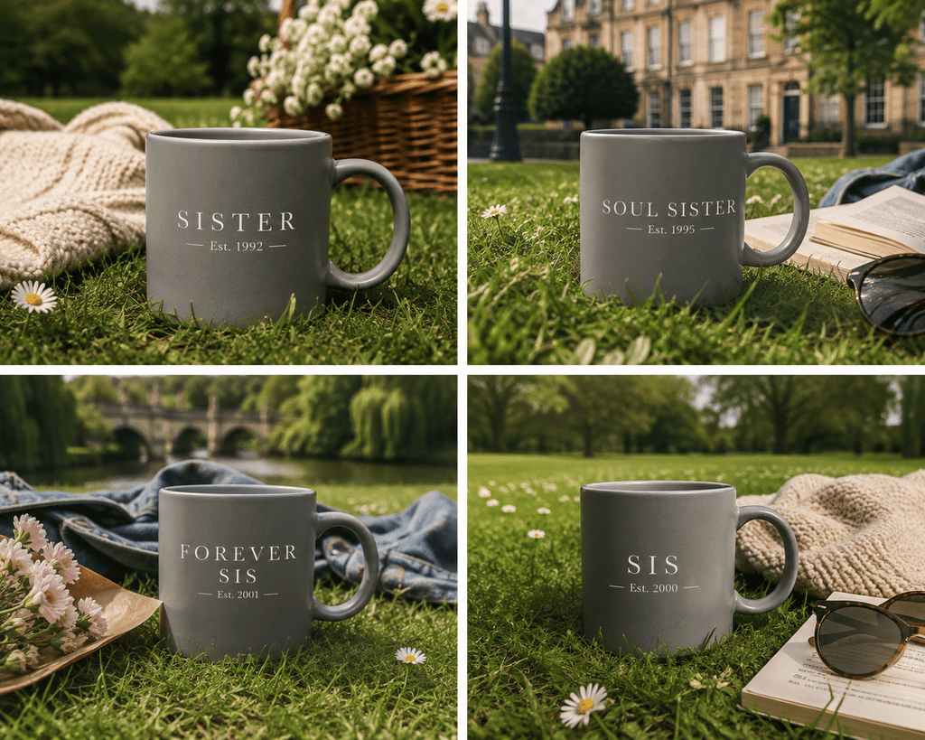 Best Friend Est. Year Mug | Personalised BFF Gift UK - AlleyCrafters