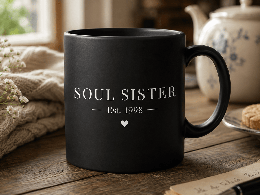 Best Friend Est. Year Mug | Personalised BFF Gift UK - AlleyCrafters