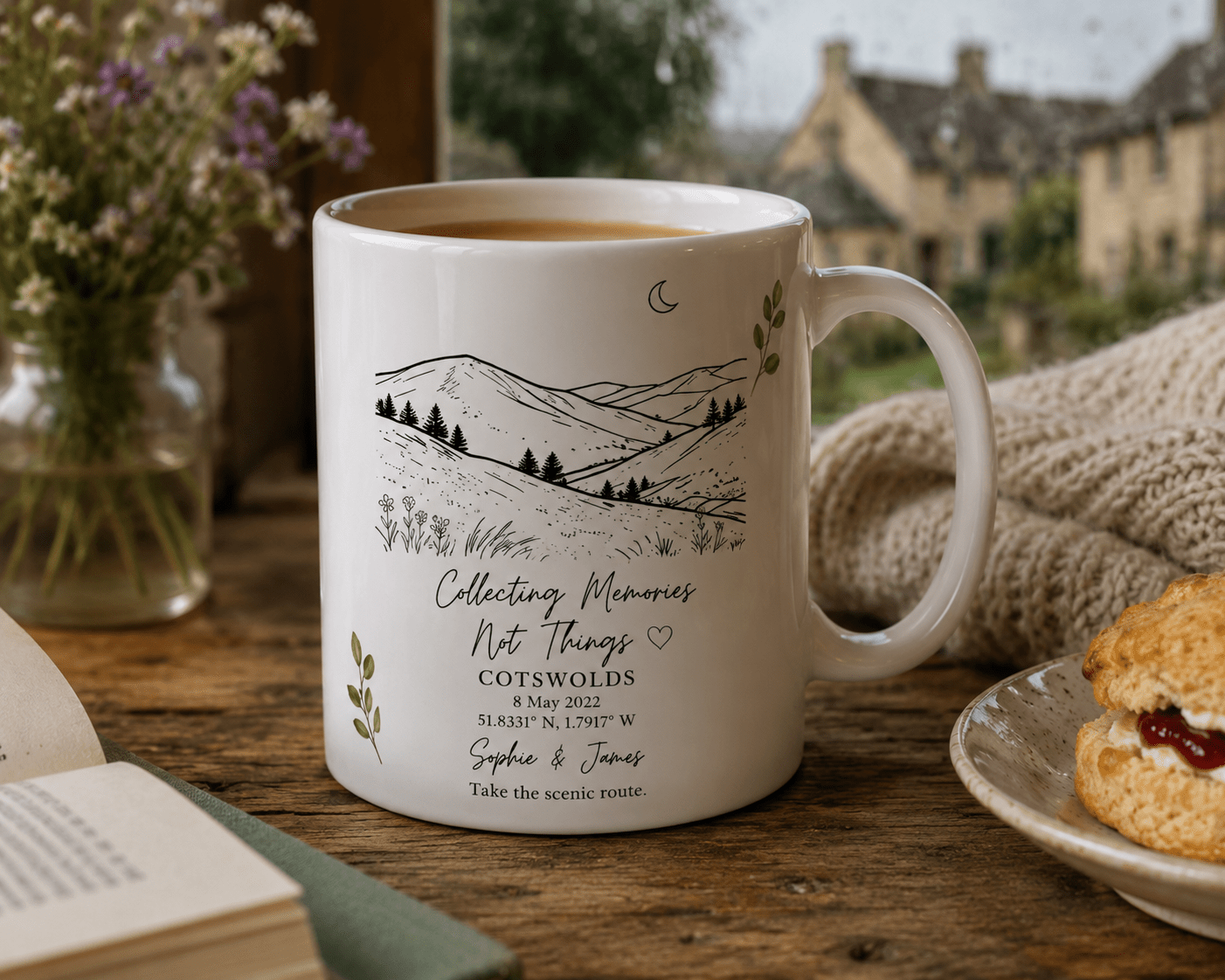 Where It All Began Personalised Location Mug - AlleyCrafters