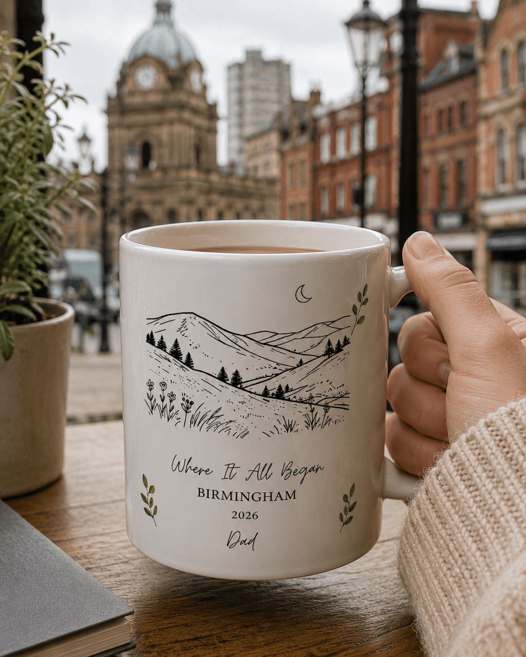 Where It All Began Personalised Location Mug - AlleyCrafters