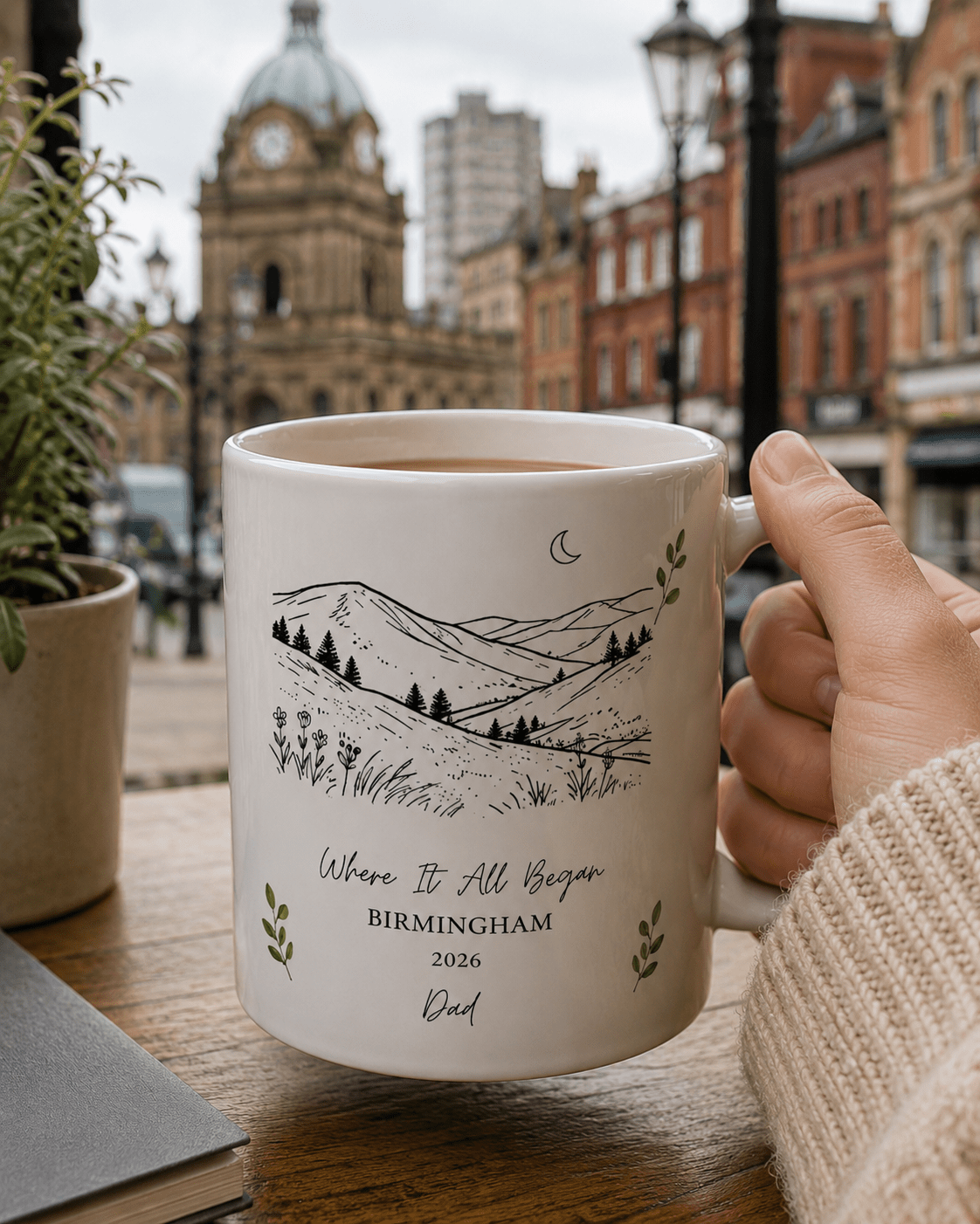Where It All Began Personalised Location Mug - AlleyCrafters