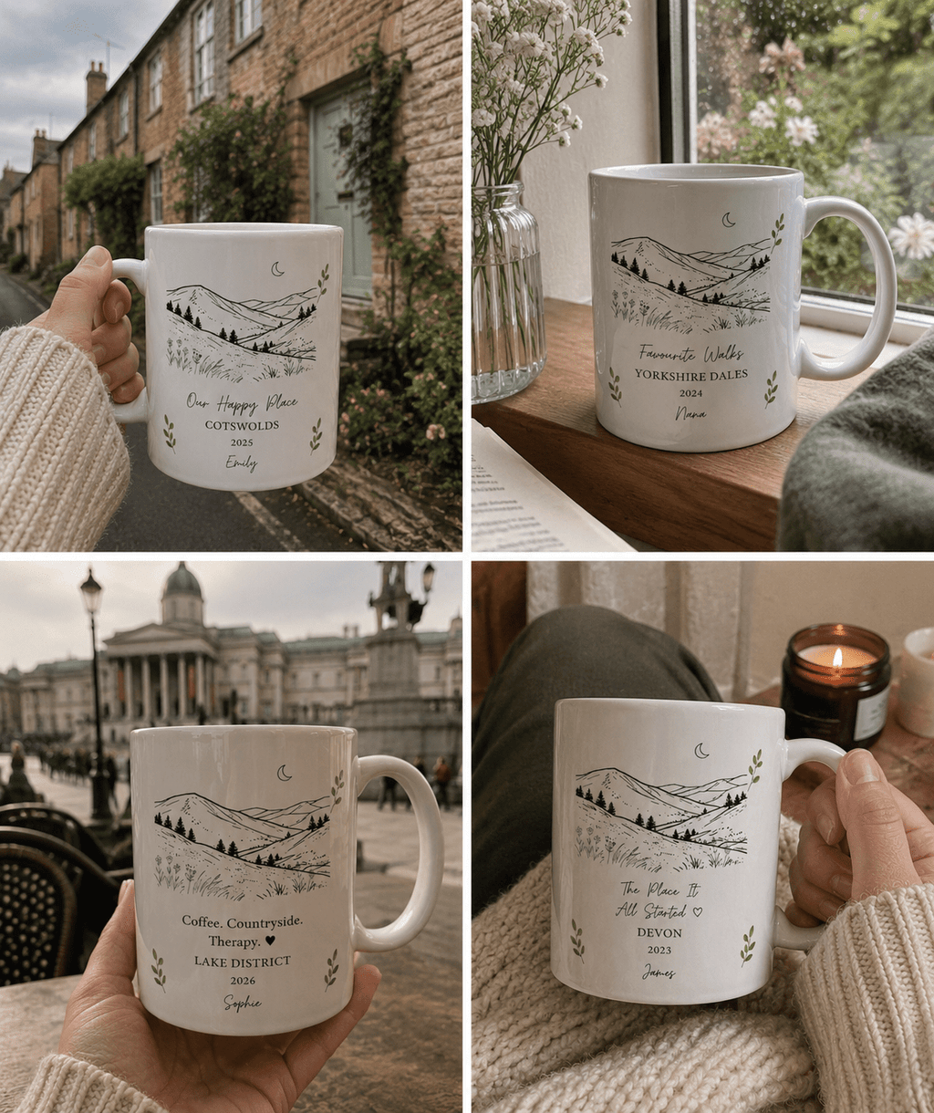 Where It All Began Personalised Location Mug - AlleyCrafters