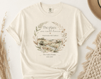 Personalised 'The Place We Call Home' T-Shirt | 4 Designs: Detached Cottage, Village Street, Countryside Landscape & Cottage with Mountains - AlleyCrafters