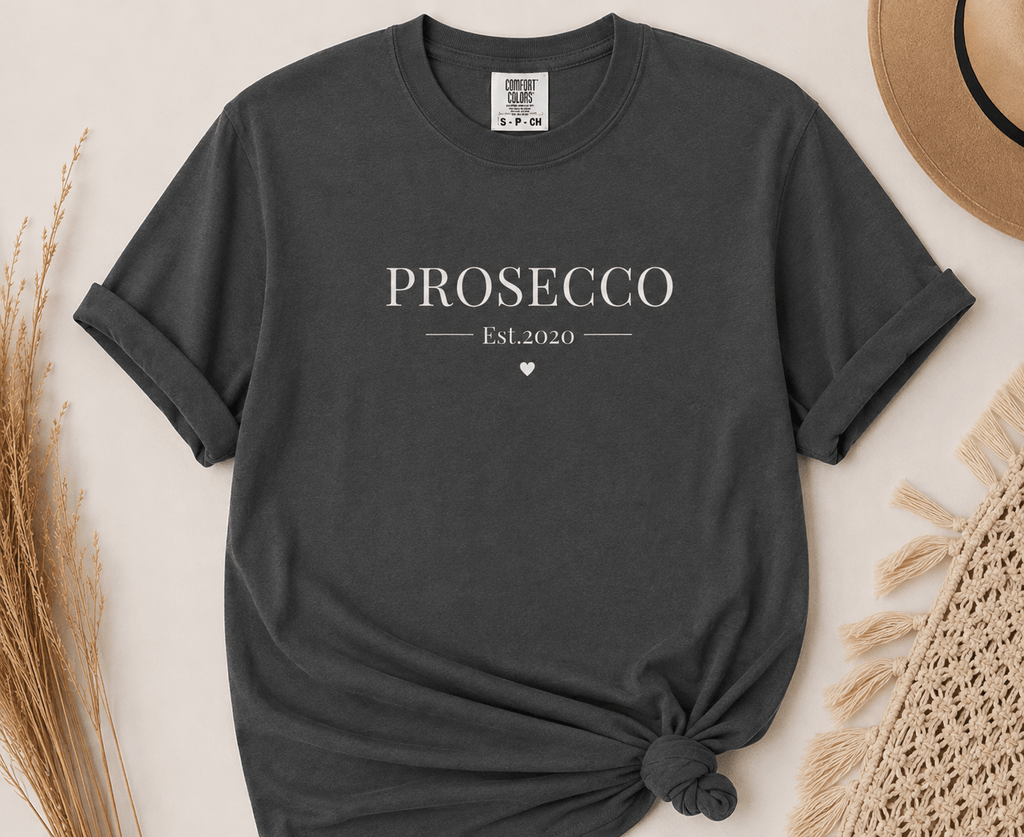 Personalised One Word T-Shirt – Add Any Name, Title or Word + Year - AlleyCrafters