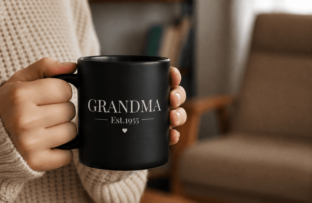 Nan Est. Year Mug | Personalised Nan Gift UK - AlleyCrafters