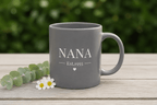Nan Est. Year Mug | Personalised Nan Gift UK - AlleyCrafters
