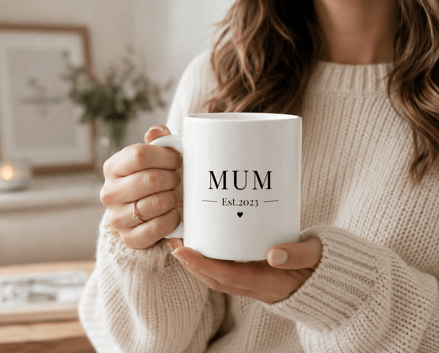 Mum Est. Year Mug | Personalised Mum Gift UK - AlleyCrafters