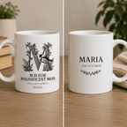 Personalised Initial Mug — Funny Alphabet Letter Gift for Her - AlleyCrafters