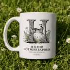 Personalised Initial Mug — Funny Alphabet Letter Gift for Her - AlleyCrafters