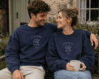 Personalised 'Our Adventure Begins' Sweatshirt | Custom Names | Couples Gift - AlleyCrafters