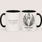 Personalised Zodiac Mug | Star Sign Birthday Gift | Custom Name & Birth Month - AlleyCrafters
