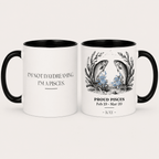Personalised Zodiac Mug | Star Sign Birthday Gift | Custom Name & Birth Month - AlleyCrafters
