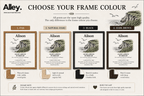 Personalised Coastal Name Art Framed Canvas Print with Quote - AlleyCrafters