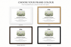 Personalised Wildflower Name Canvas Print — You're One in a Million - AlleyCrafters