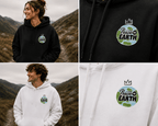 Peace on Earth Hoodie | Nature & Peace Graphic - AlleyCrafters