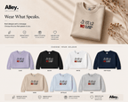 No to Animal Testing Sweatshirt | Cruelty-Free Statement Jumper - AlleyCrafters