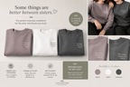 My Sister Knows Too Much Sweatshirt | Funny Sister Gift Jumper UK - AlleyCrafters