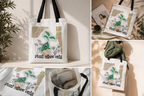 Plant Vibes Only Tote Bag | Plant Lover Gift UK
