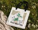Plant Vibes Only Tote Bag | Plant Lover Gift UK
