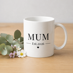 Mum Est. Year Mug | Personalised Mum Gift UK