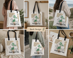 Plant Vibes Only Tote Bag | Plant Lover Gift UK