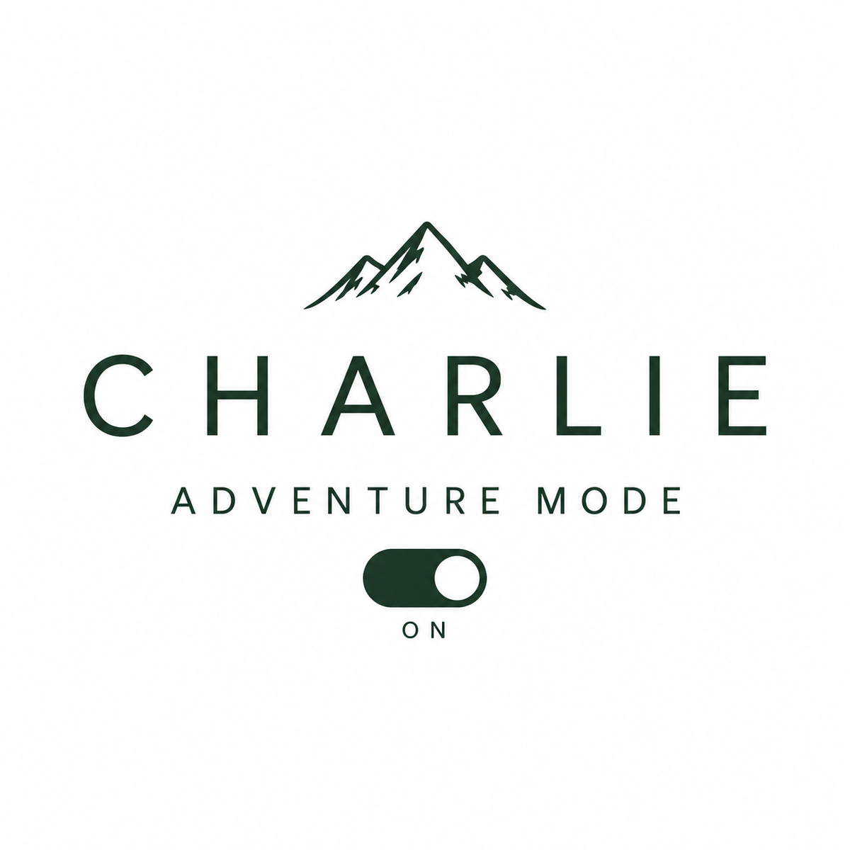 Personalised Adventure Kids Tee — Mountain Logo Children's Shirt